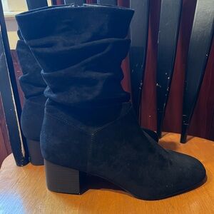 Black Suede Boots
